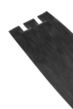 Jet Black (#1) Remy Royale Invisible Tape In Hair Extensions
