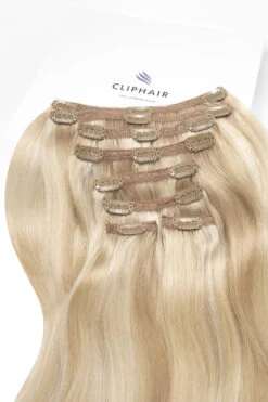 Natural Sandy Blonde (#12/16/613) Ultra-Volume Clip In Full Head Set (240-300G)