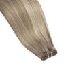 Iced Cappuccino (#14/22) Remy Royale Flat Weft Hair Extensions