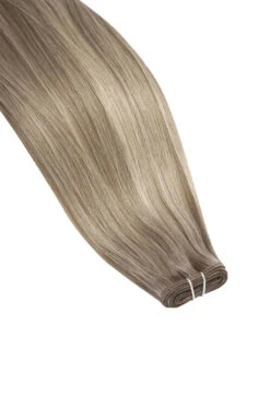 Iced Cappuccino (#14/22) Remy Royale Flat Weft Hair Extensions