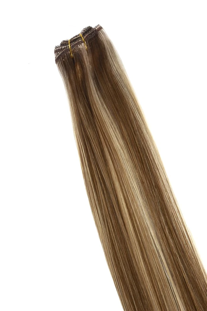 Iced Cappuccino (#14/22) Remy Royale Double Drawn Weave Extensions - Image 3