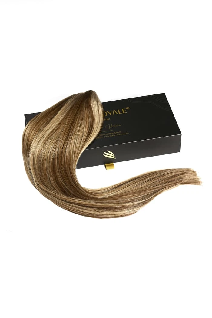 Iced Cappuccino (#14/22) Remy Royale Double Drawn Weave Extensions - Image 2