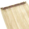 Barbie Blonde (#16/60) Quad Weft Clip In One Piece Hair Extensions