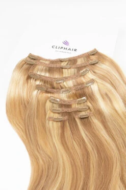 Biscuit Blondey (#18/613) Ultra-Volume Clip In Full Head Set (240-300G)