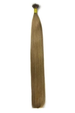Lightest Brown (#18) Nano Ring Hair Extensions