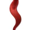 Bright Red Tape In Hair Extensions