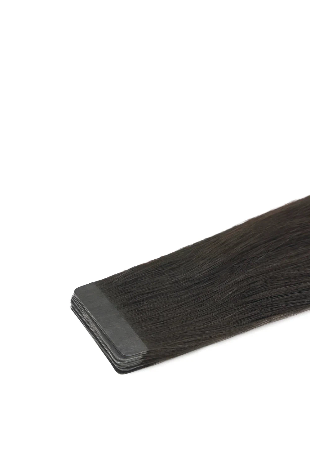 Remy Royale Double Drawn Tape Hair Extensions - Off/Natural Black (#1B) - Image 2