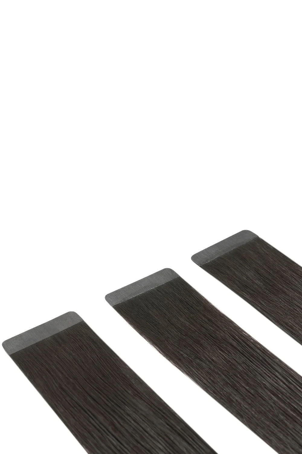 Remy Royale Double Drawn Tape Hair Extensions - Off/Natural Black (#1B)