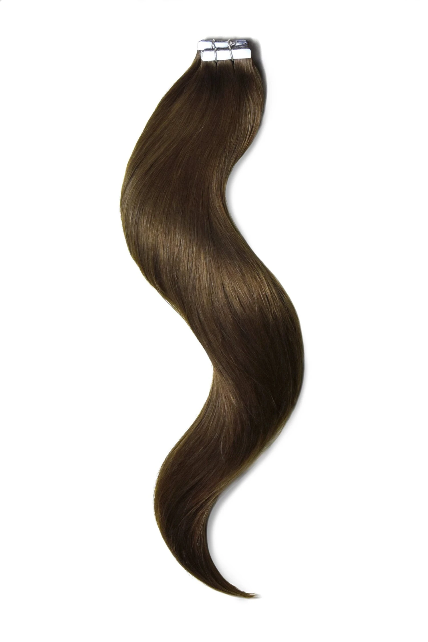 Mousey Brown (#6B) Tape In Hair Extensions