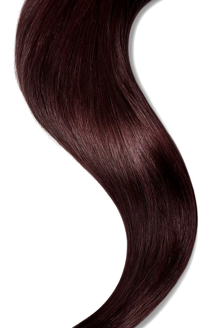 Mahogany Red (#99J) Tape In Hair Extensions - Image 3