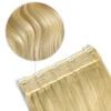 Light Ash Blonde (#22) Supreme Quad Weft One Piece Clip In Hair Extensions