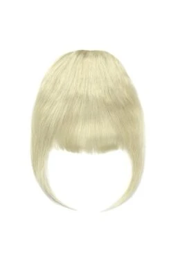 Ice Blonde Clip In Fringe