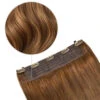 Light Auburn (#30) Supreme Quad Weft One Piece Clip In Hair Extensions