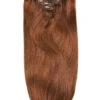 Remy Royale Seamless Clip Ins - Dark Auburn/Copper Red (#33)