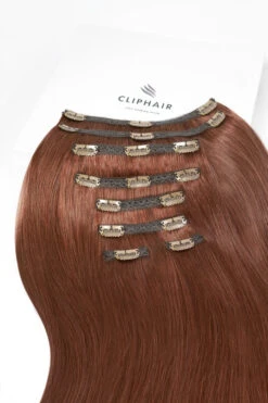 Dark Auburn/Copper Red (#33) Ultra-Volume Clip In Full Head Set (240-300G)