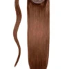 Dark Auburn/Copper Red (#33) Straight Up Wrap Around Ponytail Extension