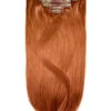Cowgirl Copper (#350/33) Double Drawn Seamless Clip In Hair Extensions