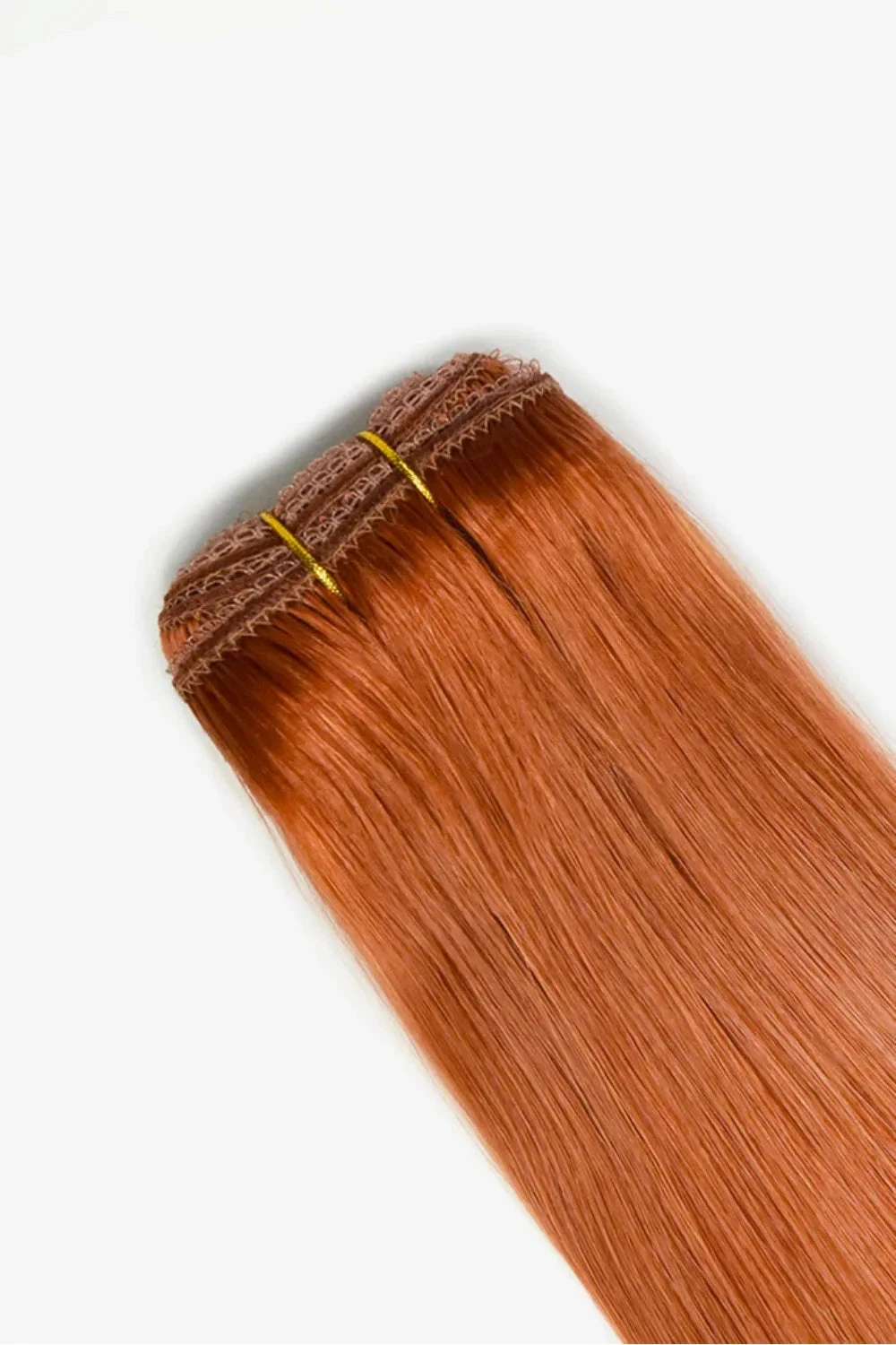 Remy Royale Double DrawnHuman Hair Weft WeaveExtensions - Cowgirl Copper (#350/33) - Image 2