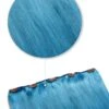 Turquoise One Piece Hair Extensions (Top-Up)