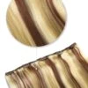 Strawberry Blonde/Auburn/Bleach Blonde Mix (#27/33/613) One Piece Clip In Hair Extensions (Top-Up)