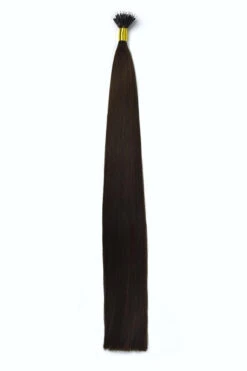Dark Brown (#3) Nano Ring Hair Extensions