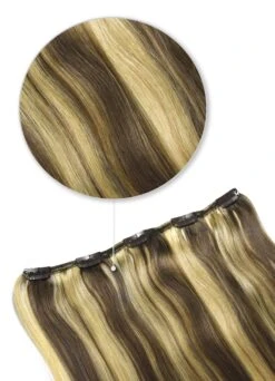 Dirty Blonde (#9/613) One Piece Clip In Hair Extensions (Top-Up)
