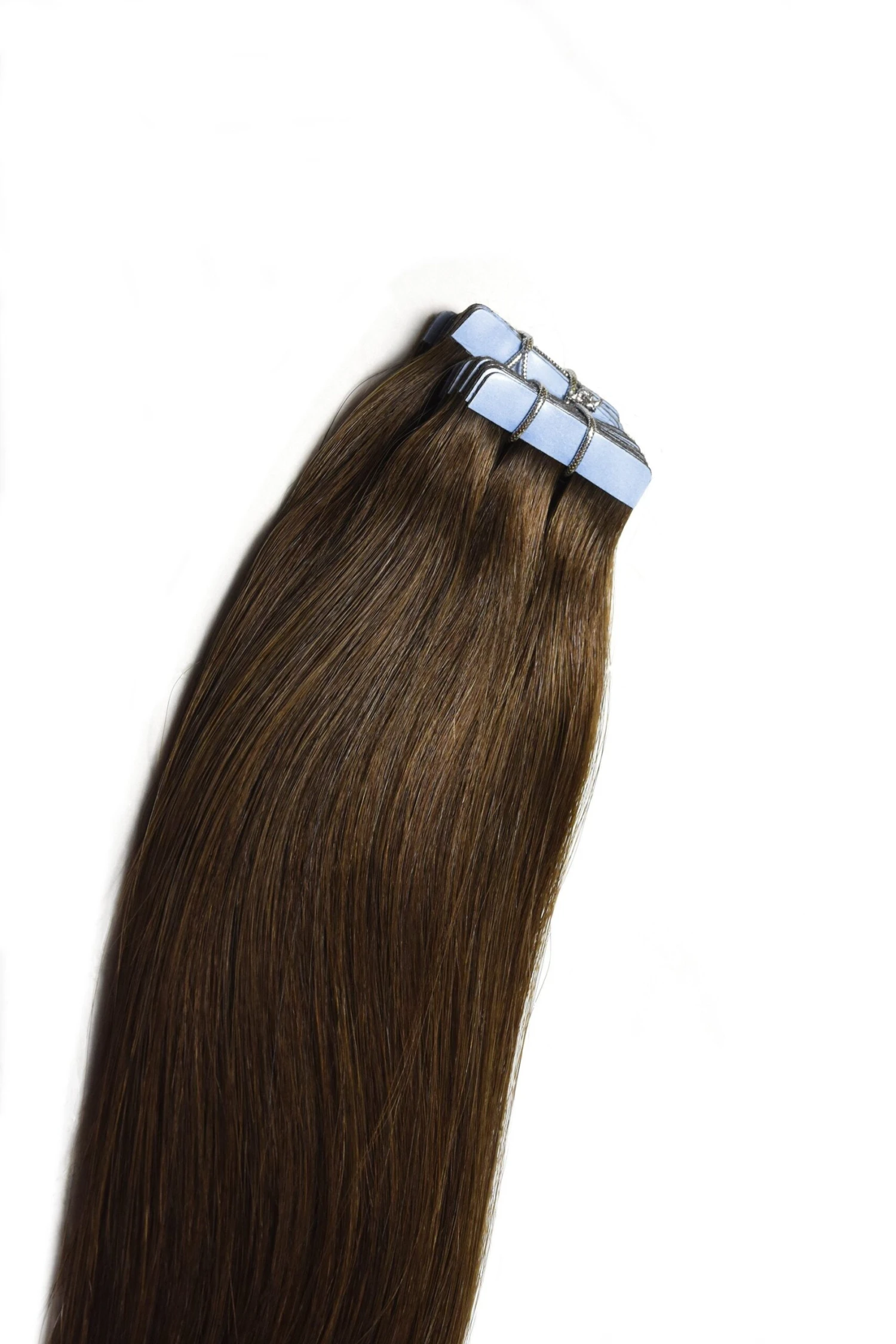 Mousey Brown (#6B) Tape In Hair Extensions - Image 2