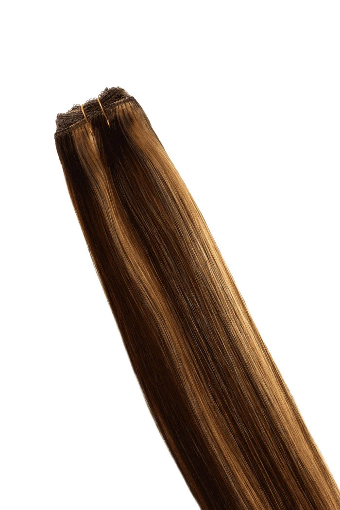 Chocolate Honey (#4/27) Remy Royale Double Drawn Weave Extensions - Image 2