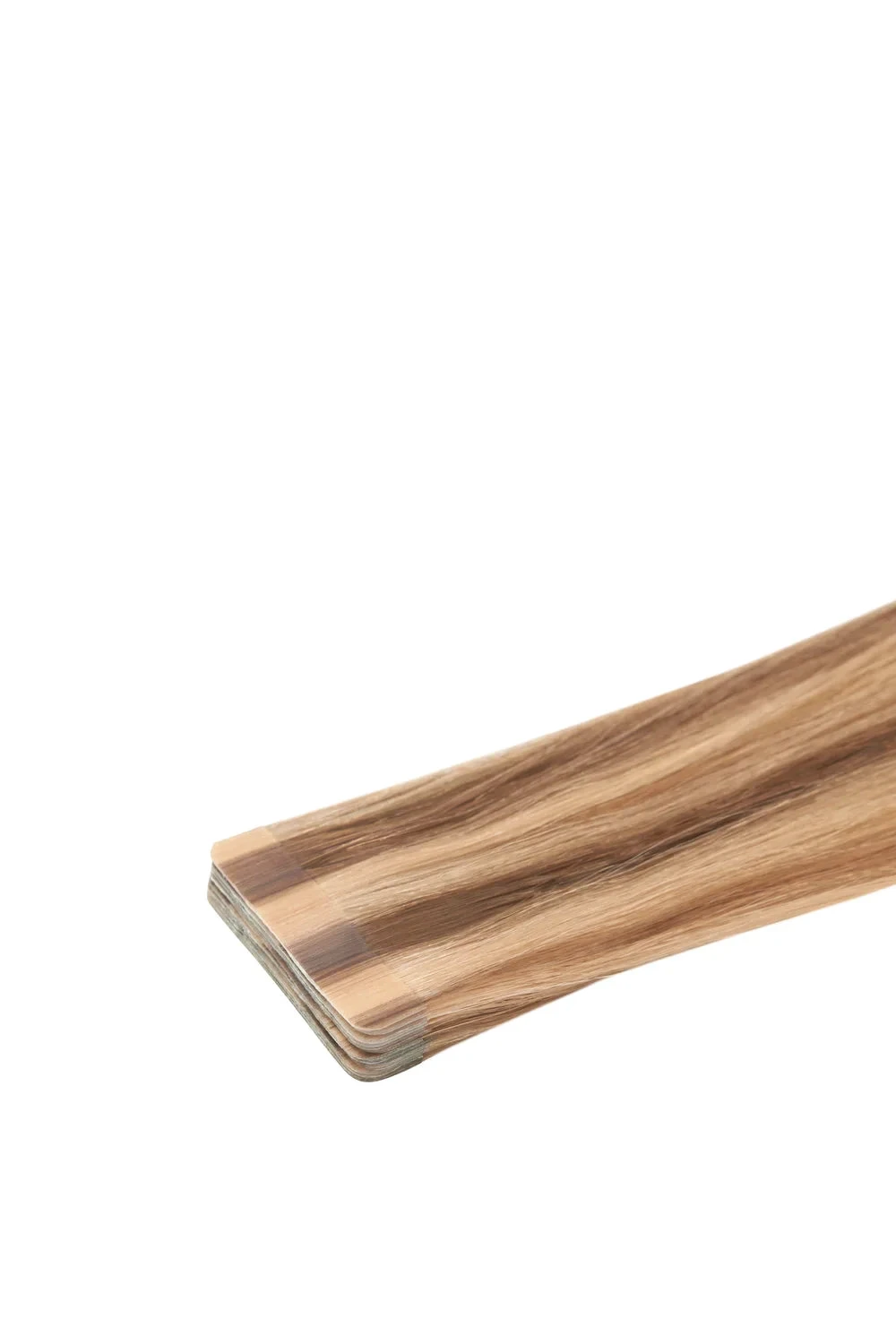 Remy Royale Double Drawn Tape Hair Extensions - Hazelnut Brondie (#6/27) - Image 2