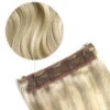 BlondeMe (#60/SS) Supreme Quad Weft One Piece Clip In Hair Extensions