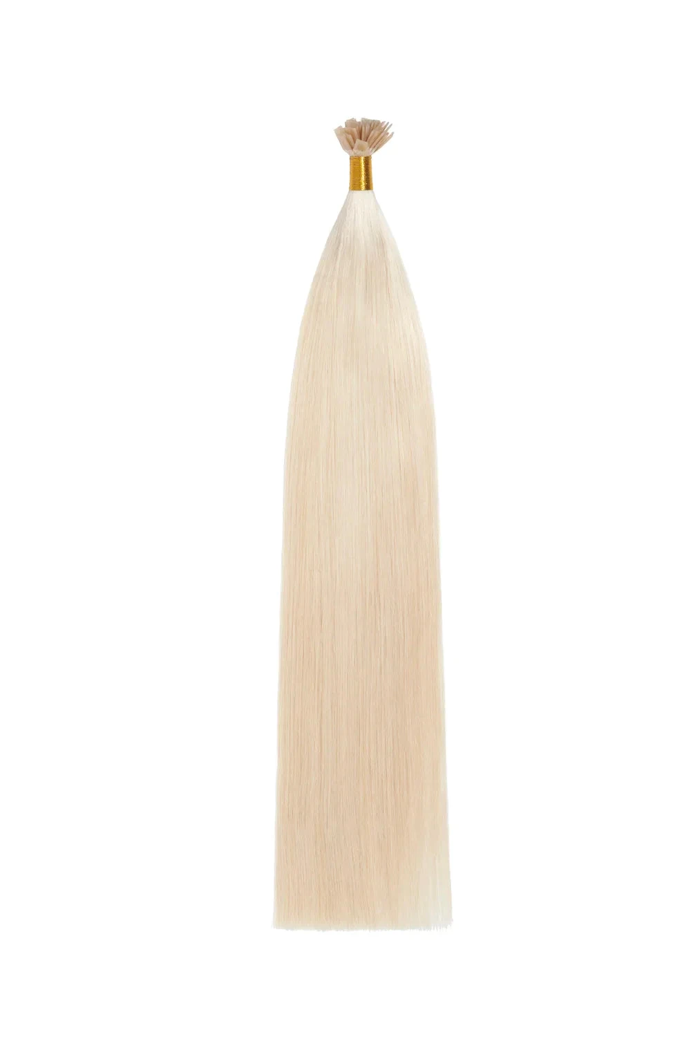 Lightest Blonde (#60) Remy Royale Flat Tip Hair Extensions - Image 2