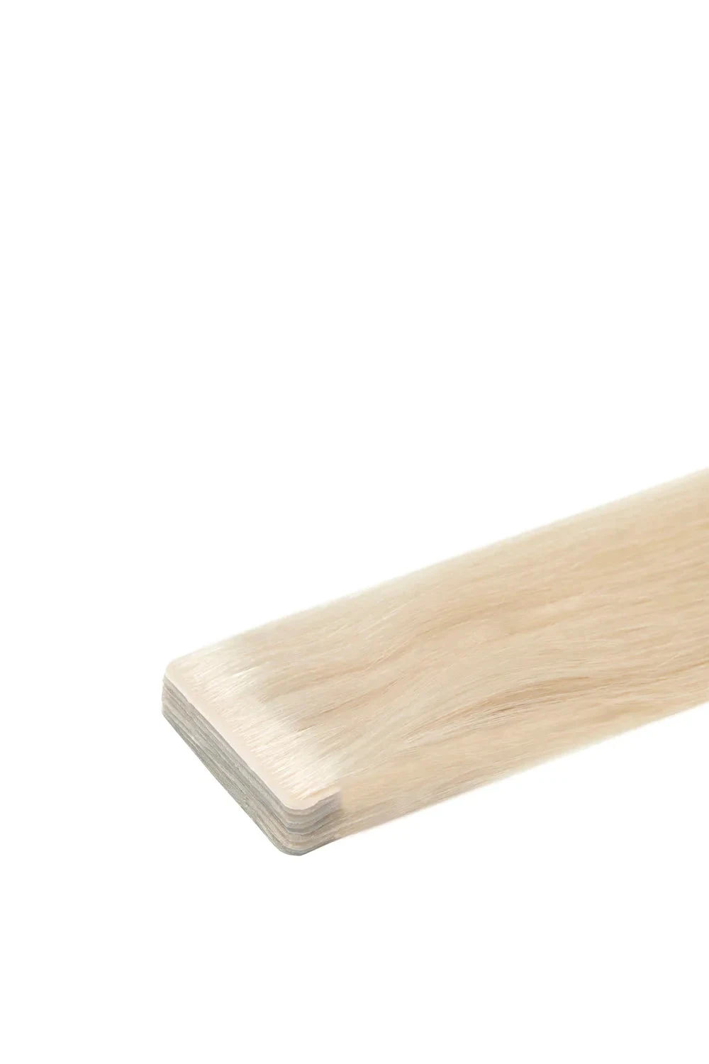 Lightest Blonde (#60) Remy Royale Invisible Tape In Hair Extensions - Image 2