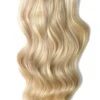 Double Wefted Full Head Remy Clip In Human Hair Extensions - BlondeMe (#60/SS)