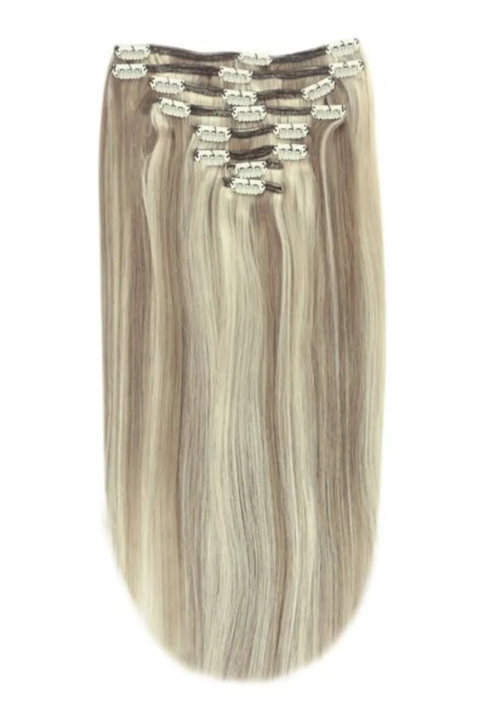 Oak Brondie Full Head Clip In Hair Extensions