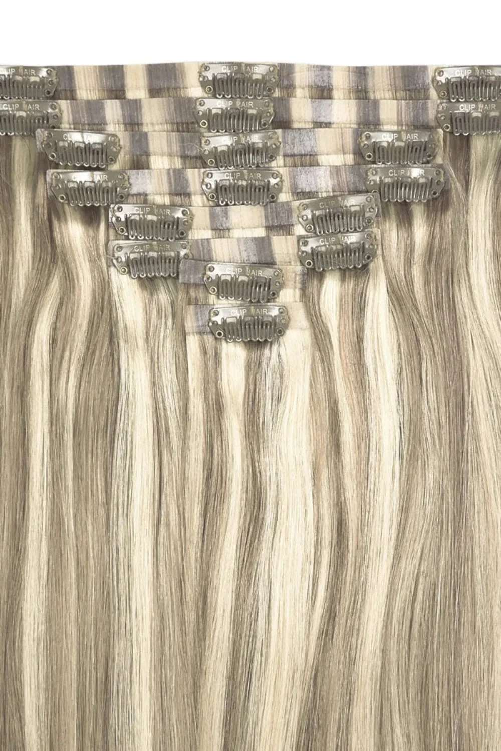 Oak Brondie Double Drawn Seamless Clip In Hair Extensions - Image 3