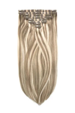 Oak Brondie Double Drawn Seamless Clip In Hair Extensions