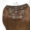Medium Ash Brown (#8) Ultra-Volume Clip In Full Head Set (240-300G)