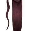 Mahogany Red (#99J) Straight Up Wrap Around Ponytail Extension