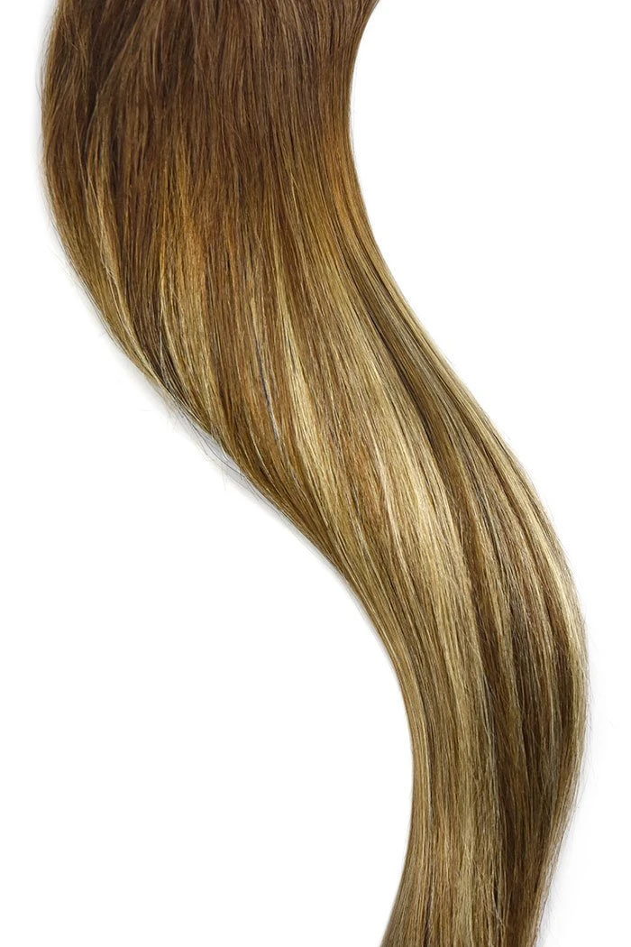 Chestnut Bronde Balayage Tape In Hair Extensions - Image 2