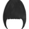 Off/Natural Black Clip In Fringe (#1B)