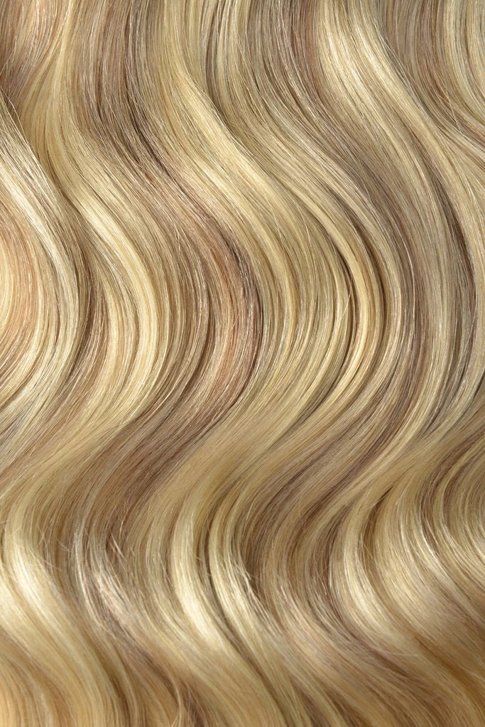 Iced Cappuccino (#14/22) Nano Ring Hair Extensions - Image 4