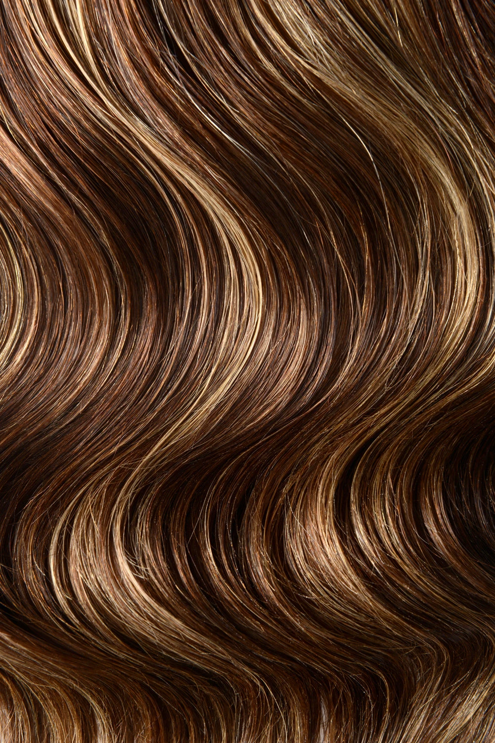 Chocolate Honey (#4/27) Nano Ring Hair Extensions - Image 4