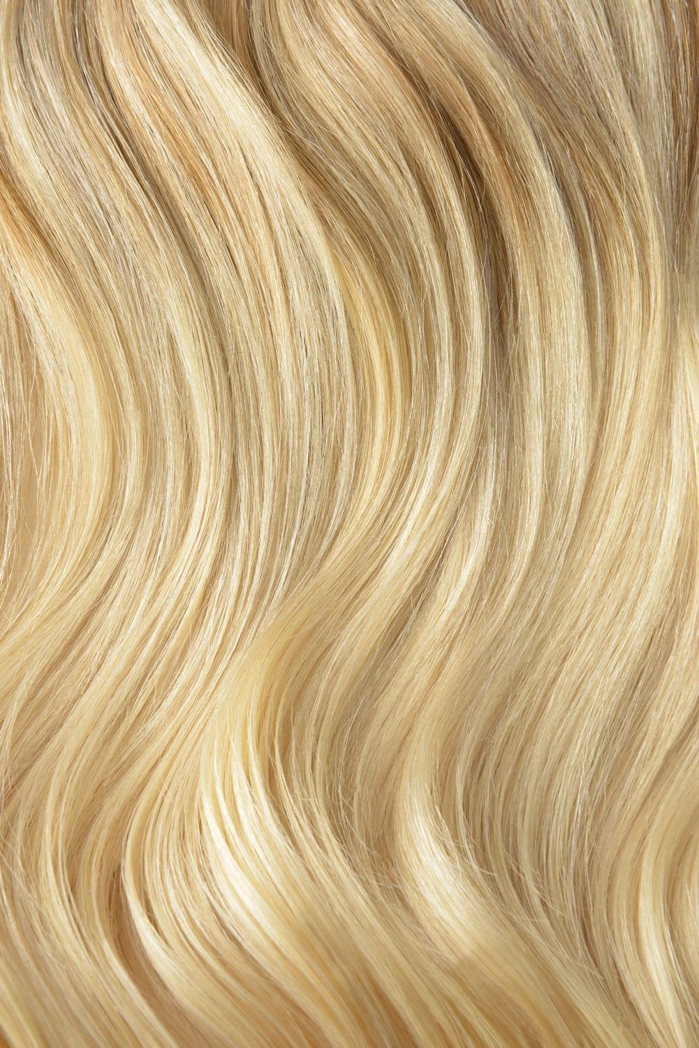Double Wefted Full Head Remy Clip In Ombre Human Hair Extensions - (#TP18/613) - Image 3