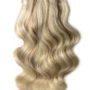 Oak Brondie Double Wefted Full Head Clip In Hair Extensions