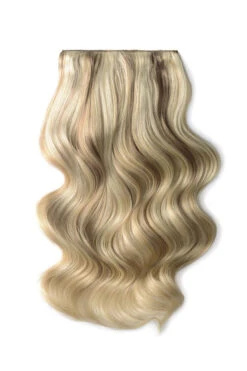 Oak Brondie Double Wefted Full Head Clip In Hair Extensions