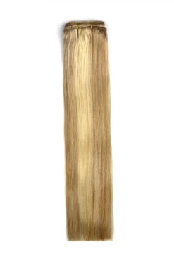 Remy Royale Double DrawnHuman Hair Weft WeaveExtensions - Biscuit Blondey (#18/613)