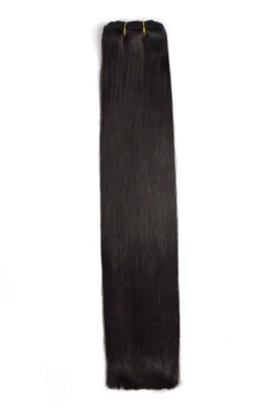 Natural/Off Black (#1B) Remy Royale Double Drawn Weave Extensions