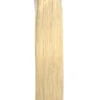 Remy Royale Double DrawnHuman Hair Weft WeaveExtensions - Lightest Blonde (#60)