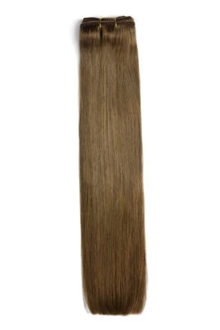 Medium Ash Brown (#8) Remy Royale Double Drawn Weave Extensions