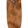 Autumn Spice (#30B) Double Drawn Seamless Clip In Hair Extensions